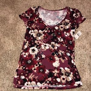 Floral print shirt